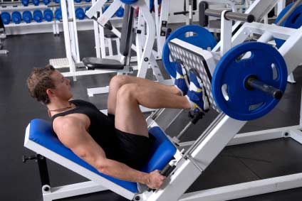Leg Press as part of a superset for maximum muscle stimulation and fat loss
